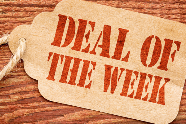 An image labelled DEAL of the WEEK - 2 Nights B&B €99pps (19th/20th or 29th/30th December)
