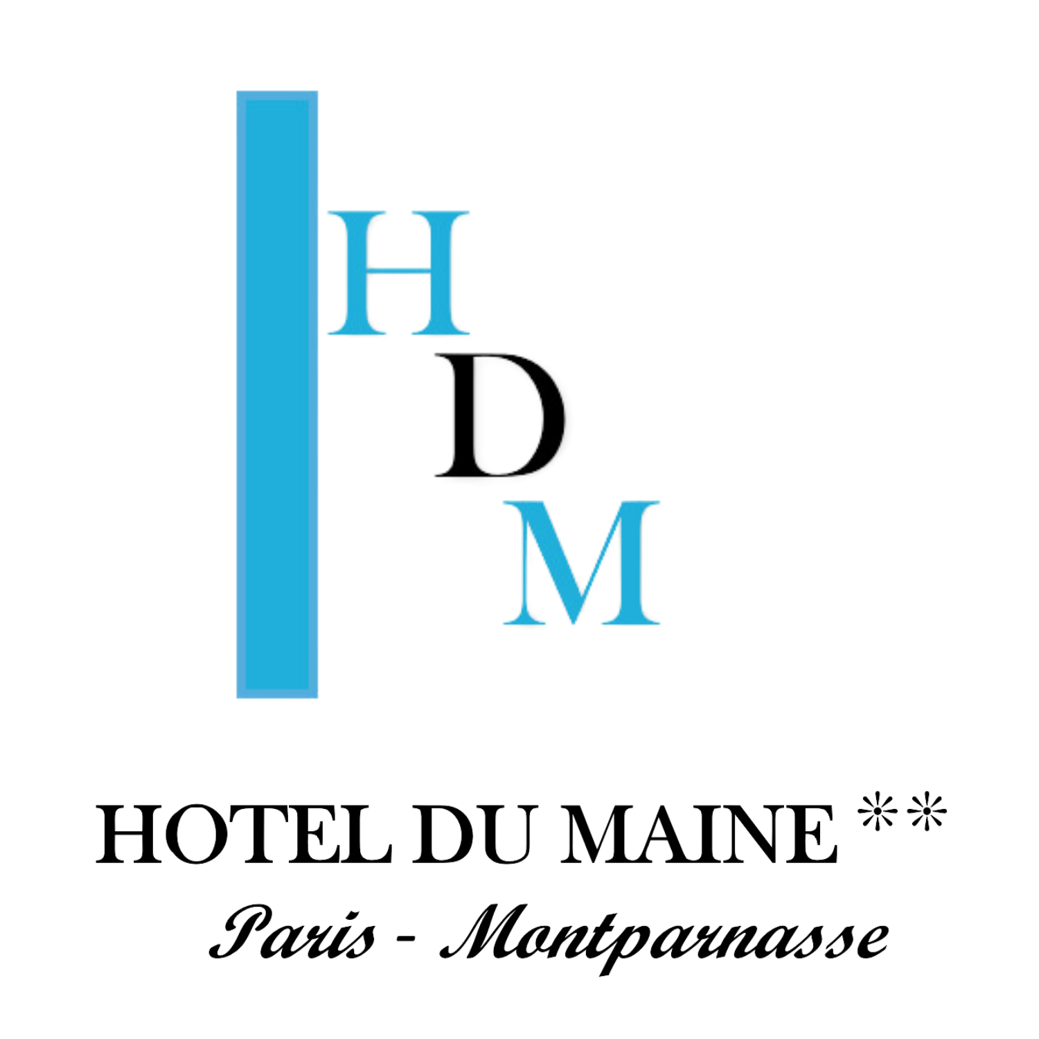 An image labelled Hôtel Du Maine Logo