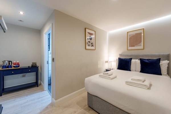 An image labelled Lightbox Double Room