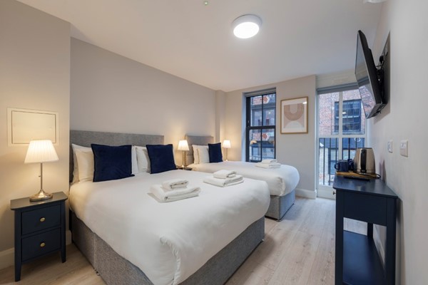 An image labelled Double and Single Room