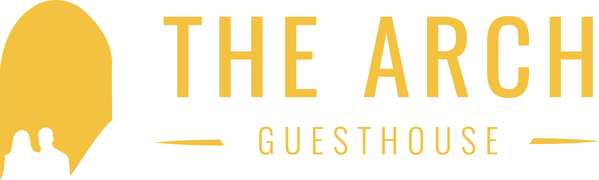An image labelled The Arch Guest House Clifden Logo