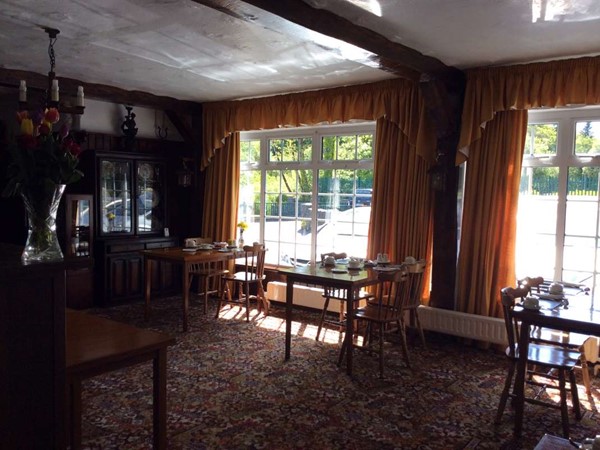 An image labelled Dining area