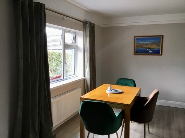 An image labelled Dining area