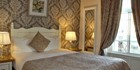 An image labelled Single Bedroom at Baggot Court Townhouse Hotel 