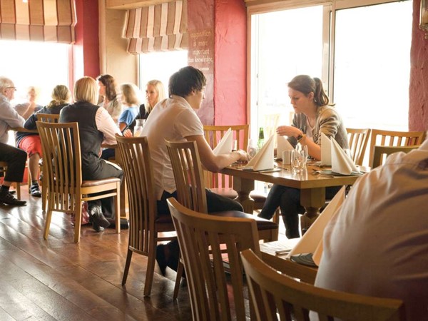 An image labelled Dining area