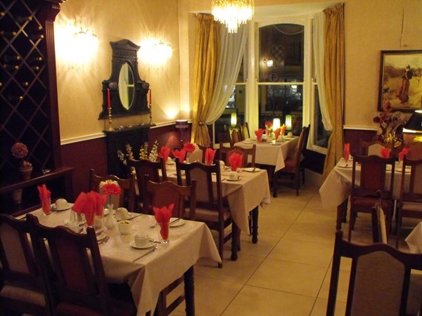 An image labelled Dining area