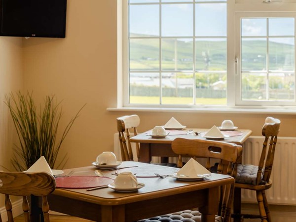 An image labelled Dining area