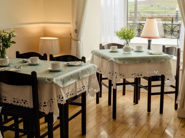 An image labelled Dining area