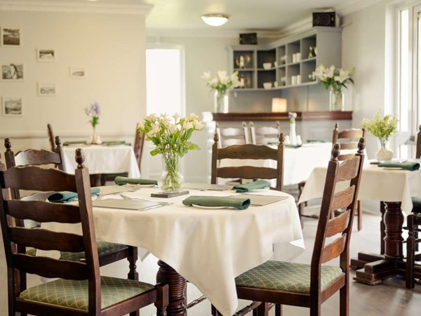 An image labelled Dining area