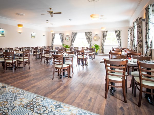 An image labelled Dining area