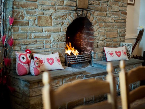 An image labelled Dining area