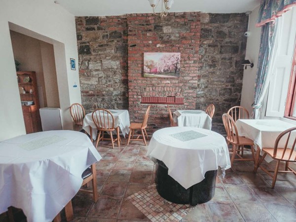 An image labelled Dining area