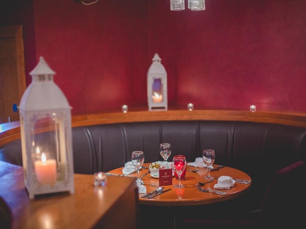 An image labelled Dining area