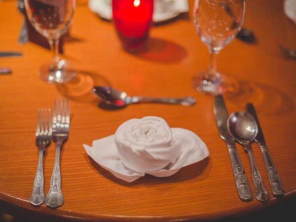 An image labelled Dining area