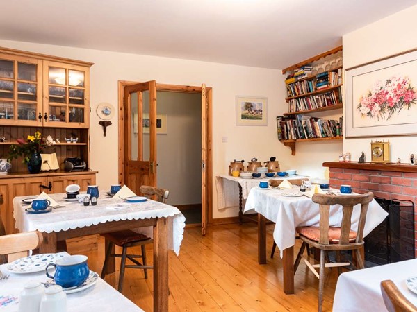 An image labelled Dining area