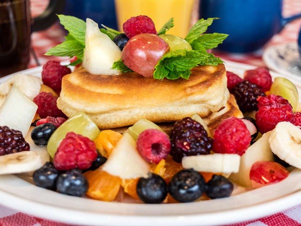 An image labelled Breakfast