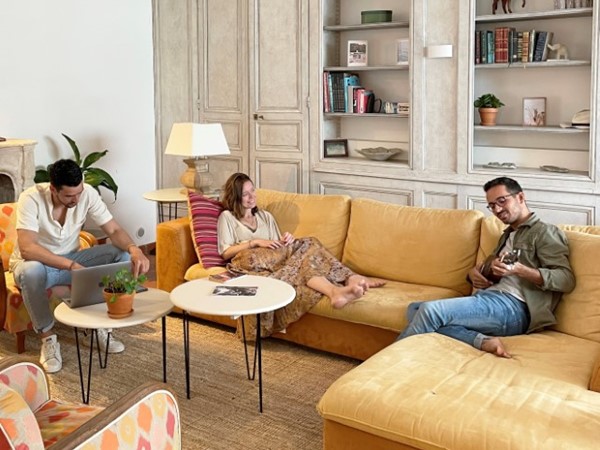 An image labelled Living room