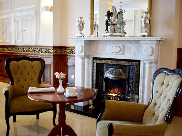 An image labelled Lobby or reception
