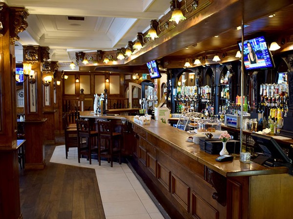 An image labelled Lounge or bar