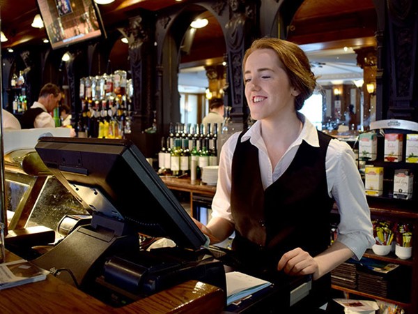 An image labelled Lounge or bar