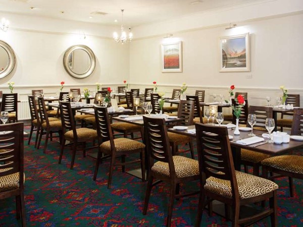 An image labelled Dining area