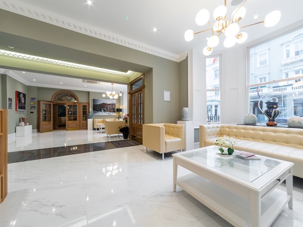 An image labelled Lobby or reception