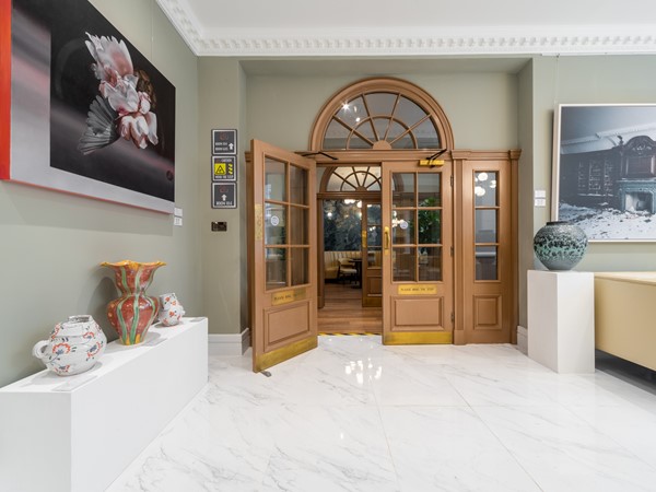 An image labelled Lobby or reception