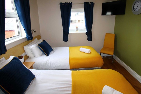 An image labelled Twin Room