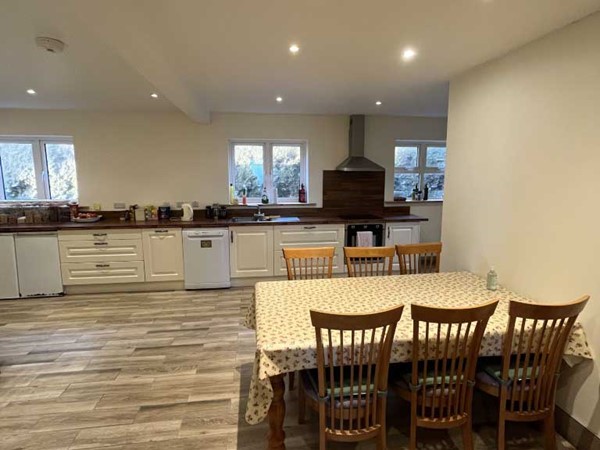 An image labelled Dining area