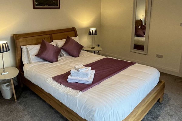 An image labelled Deluxe Seaview King Room