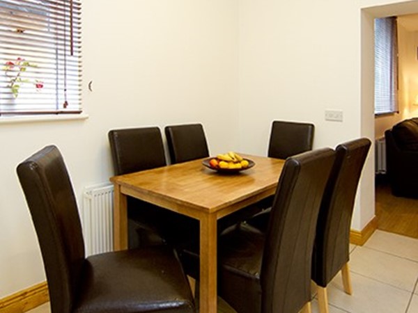 An image labelled Dining area