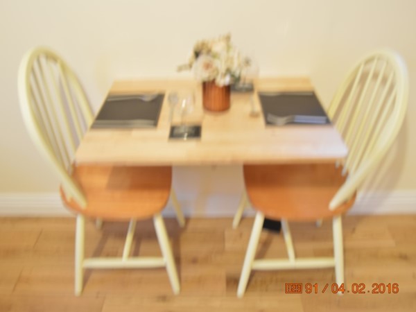 An image labelled Dining area