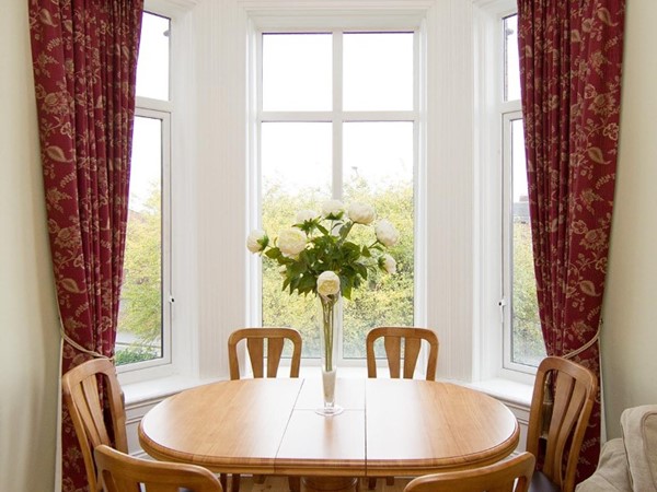 An image labelled Dining area