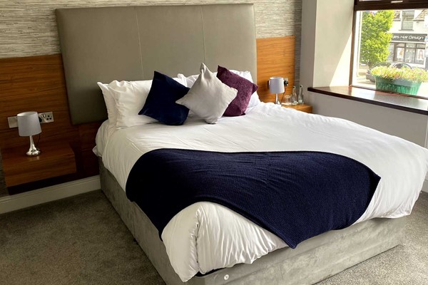 An image labelled Deluxe Double Room
