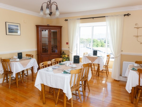 An image labelled Dining area