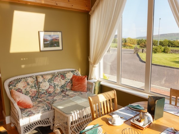 An image labelled Dining area