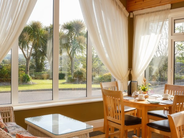 An image labelled Dining area