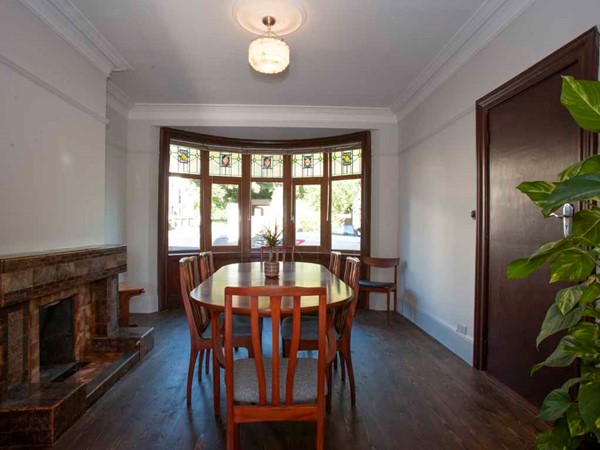 An image labelled Dining area