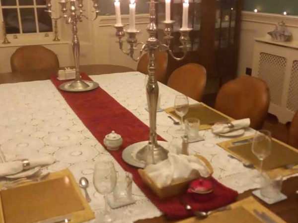 An image labelled Dining area