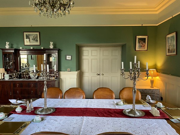 An image labelled Dining area