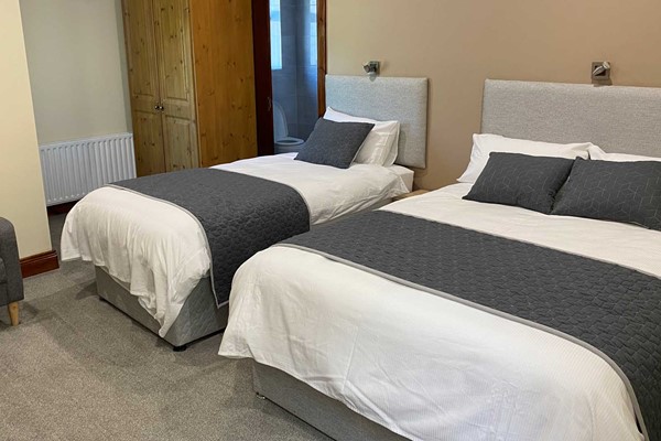 An image labelled Double and Single Room