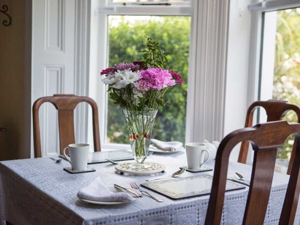 An image labelled Dining area