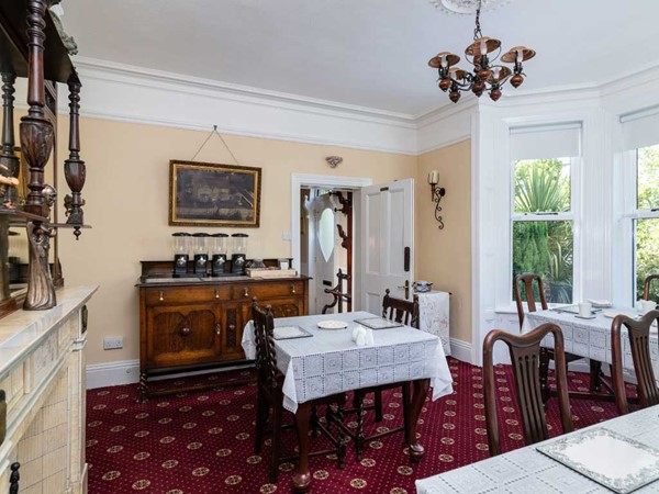 An image labelled Dining area