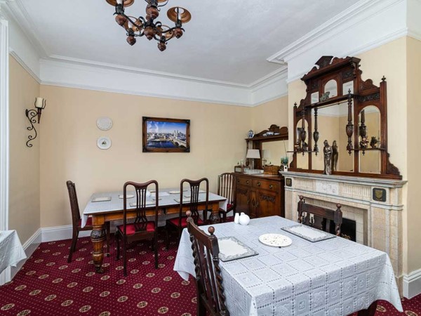 An image labelled Dining area