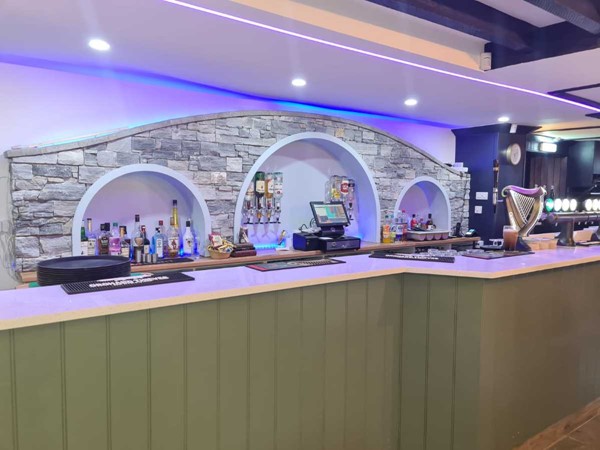 An image labelled Lounge or bar