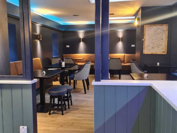 An image labelled Lounge or bar