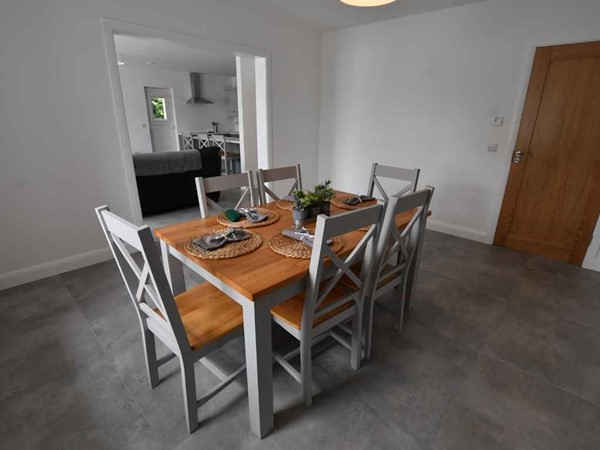 An image labelled Dining area