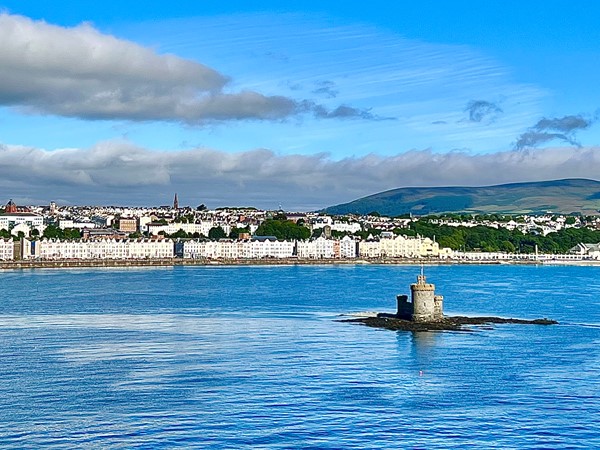 An image labelled Sea view