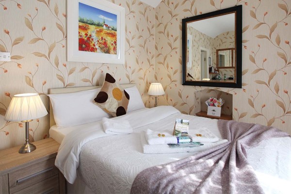 An image labelled Single Room with Private External Bathroom Room