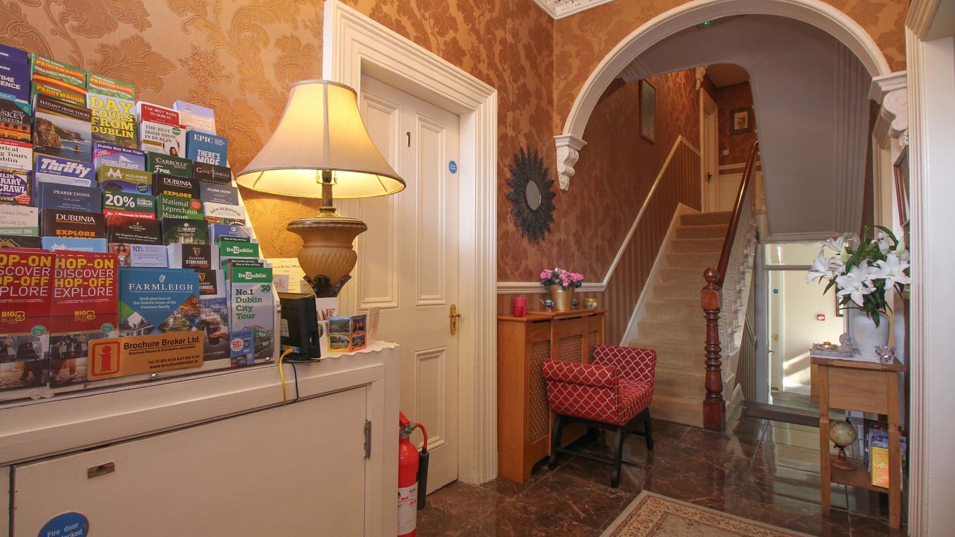 An image labelled Lobby or reception